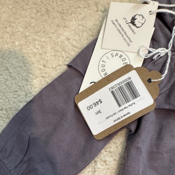 Lavender Ruffle Long-Sleeve Tee - Picture 3 of 6